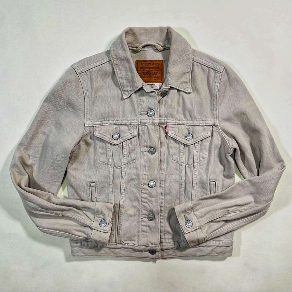Levi's Beige Jean Jacket for Women Size XS